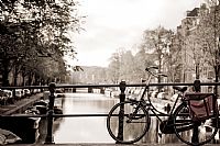 Amsterdam: bike on the bridge #3