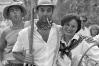 felice con un ricordo