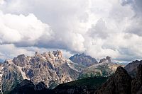 panorama alpino ... con temporale in arrivo