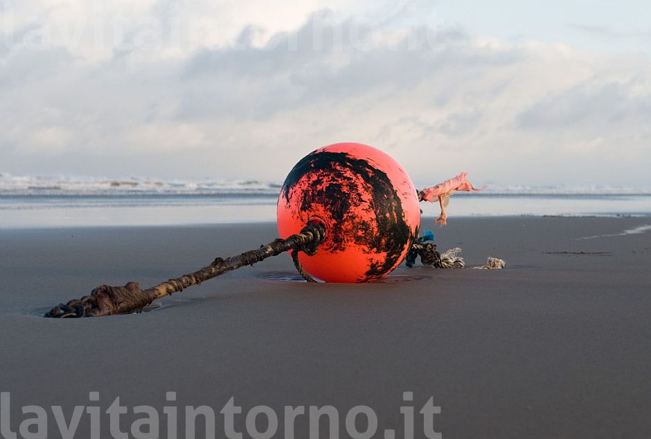 signals on the beach