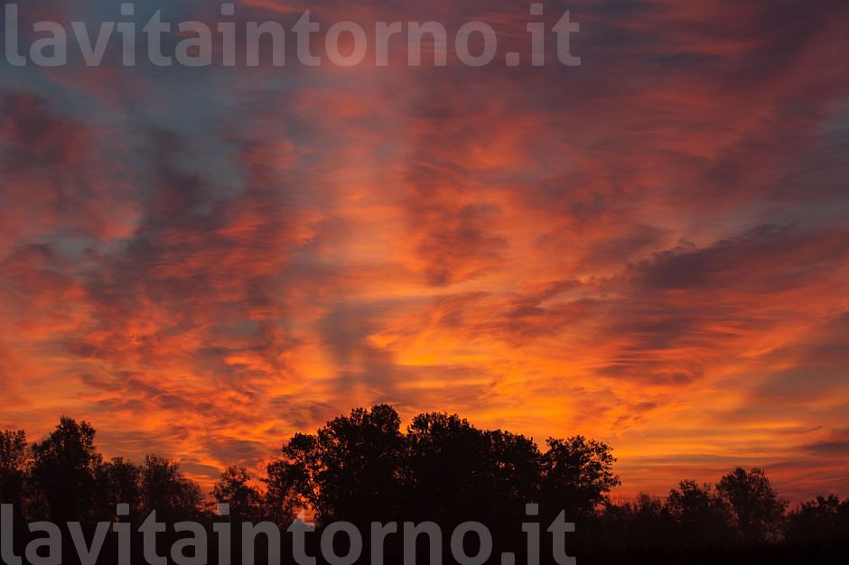 red morning