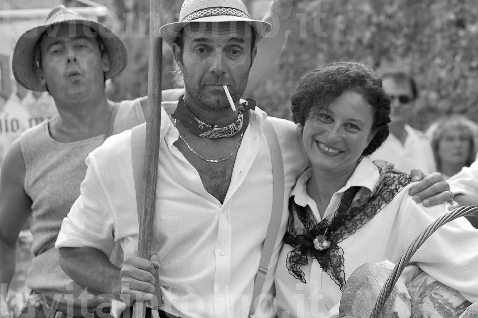 felice con un ricordo