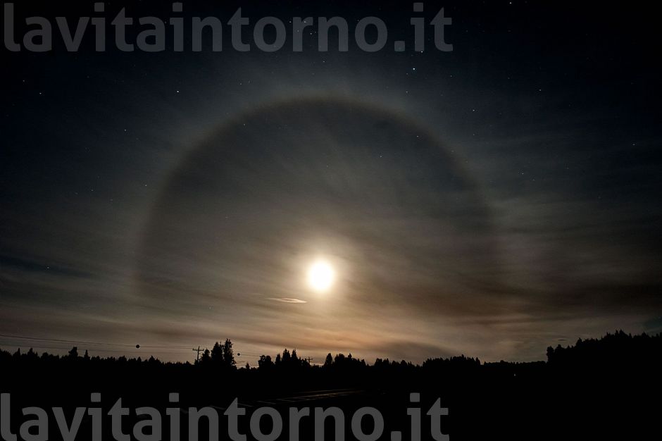 moon halo / alone lunare