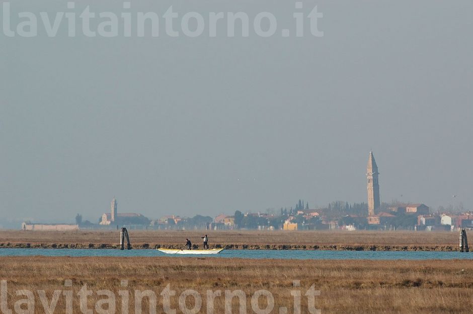 Burano (VE): vista da terra!