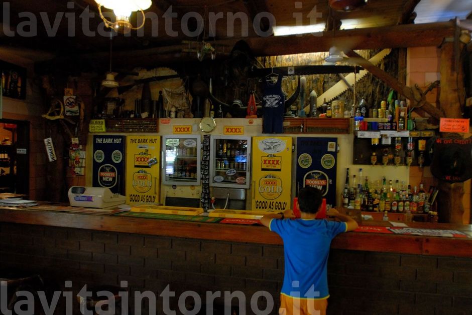 inside the last roadhouse of the travel