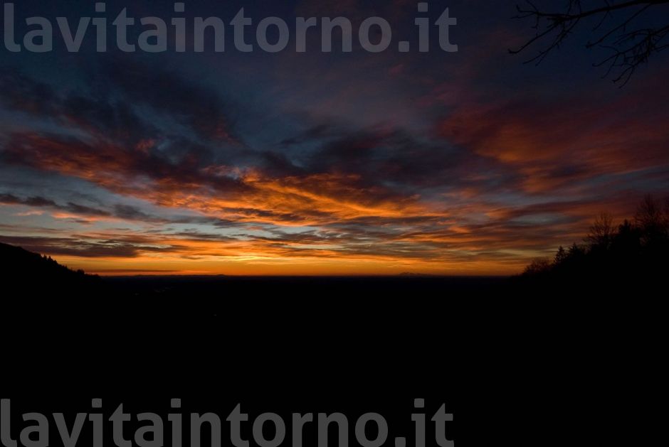 alba dalle pendici del Monte Grappa