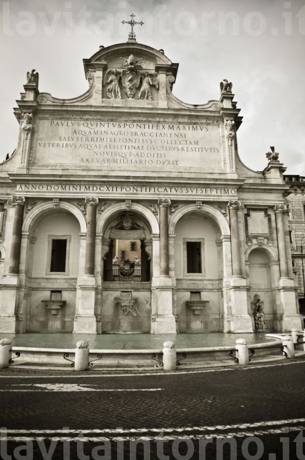 toccata e fuga a Roma: er fontanone